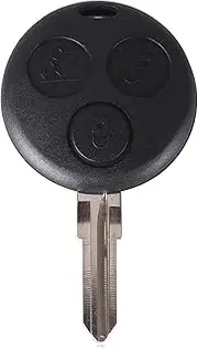 FLJKCT 3 Button Key Protective Shell Remote Key Shell Replace,for Mercedes Benz Smart Fortwo