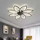 Petals Ceiling Lamp Ceiling Fans with Light Bedroom Remote Control Light Fixture