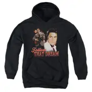Hoodie - FOLLOW THAT DREAM Pull-Over Sweatshirt pure cotton