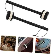 SWOOMEY 1Pair Lightweight Drum Mallets with Felt Head Portable Percussion Instrument Accessory for Marching Band Suitable for Students and Beginners