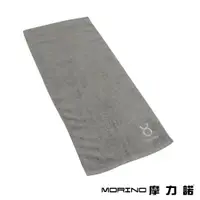 在飛比找ETMall東森購物網優惠-【MORINO】摩力諾個性星座毛巾-金牛座-尊榮灰