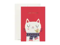 在飛比找誠品線上優惠-CARD NEST聖誕卡/ Christmas Cat&Mo