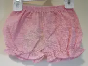 NWT Classic Whimsy Seersucker Bloomer Shorts Girl's Size 6 Months