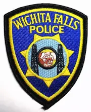 Wichita Falls Texas Police Patch - Hook & Loop Backing - FREE US Shipping !