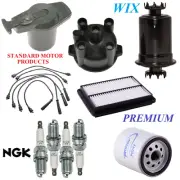 Tune Up Kit Filters Cap Wire Sparks Plug For SUZUKI SIDEKICK L4 1.6L 1989-1990 (for: Suzuki)