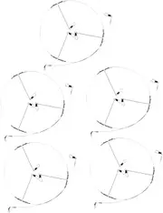 TOGEVAL 5pcs Fishing Leaders with Swivels Snap High Strength Wire Rigs for Sea Fishing and Outdoor Activities Durable Construction Tangle Design for Hooks and Bait
