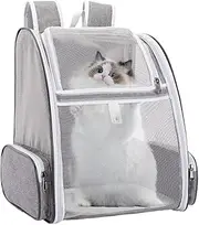 Dog Backpack - Pet Carrier Backpack | Carrier Bag for Small Pets, Hiking Backpack for Cats, Breathable Pet Carrier, Portable Backpack Bag for Transport