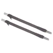 2pcs Wood Carving Knife 5mm Flat Leather Handle Engraving Cutting Blade Chisel