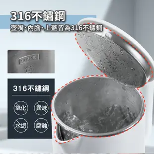 【Kolin歌林】316不鏽鋼雙層防燙1.5L快煮壺(KPK-LN214)｜新品現貨 電茶壺 煮水壺