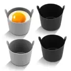 1X(4pcs Ramekins for Air Fryer,Air Fryer Egg Moulds with Dual-Handle1856