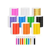 1000 PCS Paper Wristbands Waterproof Neon Wristbands Wristbands for Events Suitable for Parties, Wristbands(10 Colors) Mixed color