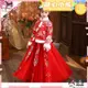 漢服女童古著超仙加棉加厚公主裙兒童唐裝中國風寶寶過年拜年禮服
