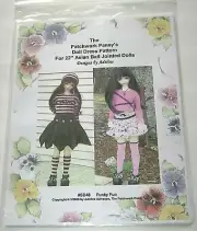 Patchwork Pansy's Doll Dress Pattern SD48 FUNKY FUN for 22" Asian BJD