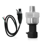 New 300PSI 1/8" NPT Pressure Sensor Sender W/Connector Pigtail for Oil Fuel Gas