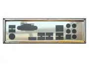 For ASRock Z170 Gaming K4 Shield I/O IO Rear Baffle Backplate Motherboard