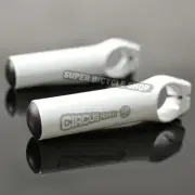 Circus Monkey Alloy Bar Ends + BAR END Plugs , White