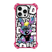 iPhone 16 Pro Bounce Case MagSafe Compatible Punny-Peach Grapes
