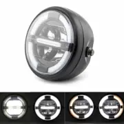 7'' LED Front Projector Hi-Lo Headlight DRL Light Aperture Headlamp For Honda