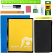 20 Piece School Supplies Pack for K-12 Back to School Supplies Bundle for Sch...
