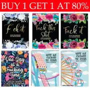 2025 Here We Fu*king Go Again Calendar Home Office Hanging Wall Calendar Planner