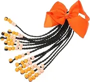 WOONEKY Braided Ponytail Wig with Bowknot Synthetic Hair Extension for Women Teens Easy to Wear No Damage to Hair Friends Family
