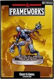Wizkids Dungeons and Dragons Frameworks Ghast and Ghoul Figure