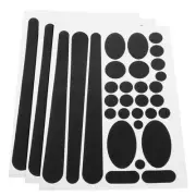 3 Pcs Bike Protector Bicycle Frame Adhesive Protection Stickers Chainstay Tape