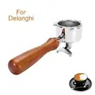 51mm Coffee Portafilter For Delonghi EC680 EC685 SMEG ECF01 Double Spouts Filter