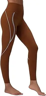 [baleaf] Freeleaf Broadway High Waisted Leggings for Women, 25 Inch Dance Yoga Workout Leggings with Pockets, Soft Athletic Pants