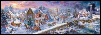 Holiday at the Seaside - DIY Chart Counted Cross Stitch Patterns Needlework
