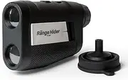 Range Hider – 7oz Golf Flask with Stainless Steel Liner, Shaped Like a Rangefinder, Magnetic Cap and Sides, Travel-Ready with Funnel – Golf Accessory and Gift for Men