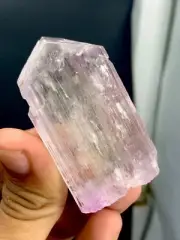 V Shaped Transparent Gemmy Pink Kunzite Crystal From Afghanistan