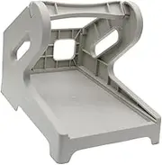 HOMSFOU 1Pc Dual Use Label Holder Fan Fold Paper Bracket for Desktop Label Printers for Offices Supermarkets and Convenience Stores Easy Assembly Organizes Labels Efficiently
