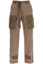 [SACAI] SACAI cargo pants with inserts 2 Beige