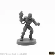REM49019 Reaper Miniatures Bones BK: Keryx, Cyborg Assassin