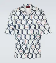 Gucci Maxi Gucci bowling shirt