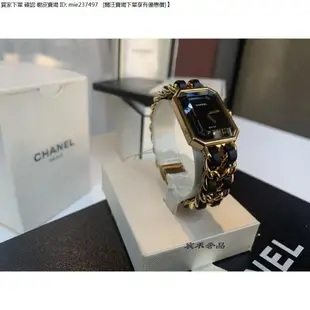 MF二手/CHANEL 香奈兒 Premiere 金色 方糖 手錶 石英腕錶 女錶 H6951 現貨