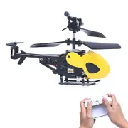 2ch Mini Rc Helicopter Radio Remote Control Aircraft Micro 2 Channel Toys Rc Helicopters Fk Yellow