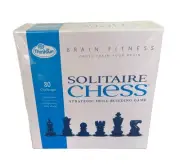 Thinkfun Solitaire Chess Strategic Game Brain Fitness 80 Challenges ~ Sealed
