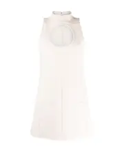 Circle cutout minidress FR36,FR38 White