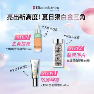 【伊麗莎白雅頓】官方直營 光纖鑽白智慧淡斑美白膠囊 60顆Elizabeth Arden(美白/淡斑/精華/母親節)