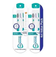 Sensodyne Pronamel Medium Toothbrush for Tooth Enamel Protection - 4 Count