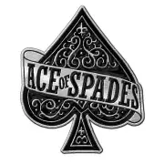 Motorhead Ace Of Spades Logo Metal Button Pin Badge Official