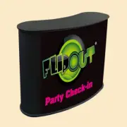 Large Easy Set Up Portable Counter Display | ExhibitionTable Stand With Printing