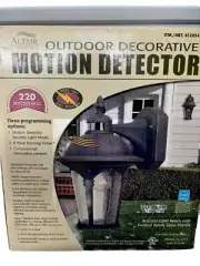 New Altair Lighting Decorative Motion Detector Autumn Gold Finish AL-2753