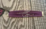 PAPARAZZI WRAP BRACELET - PURPLE