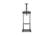 OZNALA TV Bracket Floor Stand LED LCD Screen Monitor Mount Shelf Mobile Trolley 32-85"