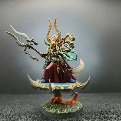 Painted Ahriman Thousand Sons Chaos Space Marine Warhammer 40k