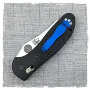 New Blue Titanium Pocket Clip for Benchmade 710 Osborne Emerson CQC7 Griptilian
