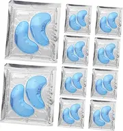 OATIPHO 10 Pairs Collagen Eye Hydrating Under Eye Masks with Wrinkle Benefits Moisturizing Glitter Inside Patches for Enhanced Skin Elasticity and Firmness